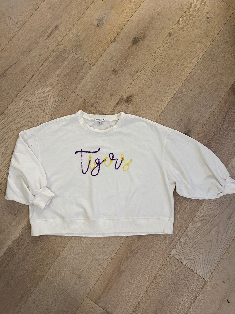 MARY SQUARE Tigers sweatshirt size small
